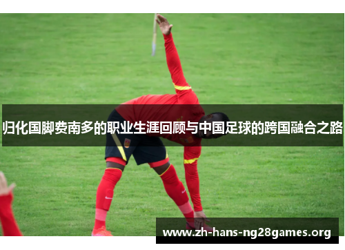 归化国脚费南多的职业生涯回顾与中国足球的跨国融合之路